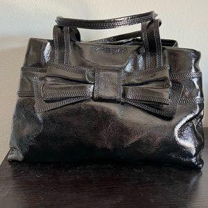 Kate Spade Big Bow patent leather handbag